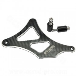 CARTERINO COPRI PIGNONE AM6 ALLUMINIO CNC CARBON