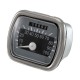 CONTACHILOMETRI SCALA KM 100 SFONDO GRIGIO VESPA 125 STRUZZO