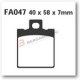 PASTIGLIE FRENO ANTERIORI APRILIA 125-150 LEONARDO MALAGUTI 125-150-200 CIAK