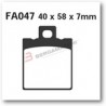 PASTIGLIE FRENO ANTERIORI APRILIA 125-150 LEONARDO MALAGUTI 125-150-200 CIAK