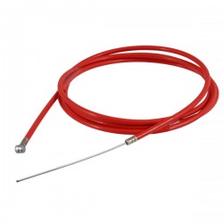 SET CAVO/GUAINA FRENO PER MONOPATTINO LUNGHEZZA 1800MM COLORE ROSSO COMPATIBILE XIAOMI