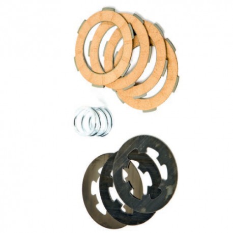 SERIE DISCHI FRIZIONE  MODIFICA COMPLETA PER VESPA 50 75 80 90 125 PK N XL RUSH PX ALL MODELS