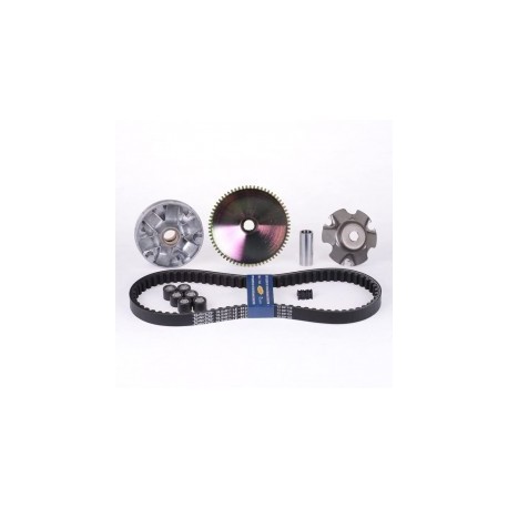 KIT VARIATORE-VENTOLA RACING RMS CON CINGHIA KEWLAR APRILIA GILERA PIAGGIO 50 4T
