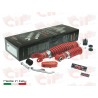 KIT AMMORTIZZATORI ANTERIORI E POSTERIORI COMPLETI SPORT TUNING VERSIONE SPORTIVA VESPA 50 90 125 PRIMAVERA ET3