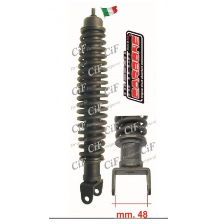AMMORTIZZATORE POSTERIORE FOSFATATO VESPA 125 FIANO AL 1954 FANALE SUL PARAFANGO