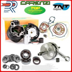 KIT CILINDRO TOP MODIFICA 70CC ALBERO MOTORE CUSCINETTI BANCO PARAOLIO E GUARNIZIONI MINARELLI AM345 AM6 SERIE 50 2T