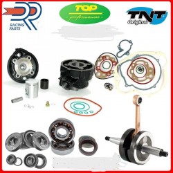 KIT CILINDRO DR ALBERO MOTORE CUSCINETTI BANCO PARAOLIO E GUARNIZIONI MINARELLI AM345 AM6 SERIE 50 2T