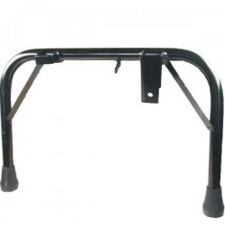 CAVALLETTO NERO PER VESPA PX 125 150 PE 200 +SCARPETTE