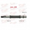 PERNO PER INGRANAGGIO MULTIPLO VESPA PX VESPA SPRINT LATO RUOTA 12MM SEDE CUSCINETTO 12MM
