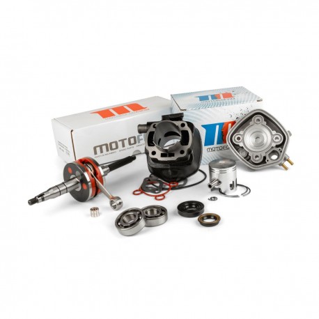 KIT GRUPPO TERMICO ALBERO MOTORE 70 CC  SCOOTER MINARELLI ORIZZONTALE