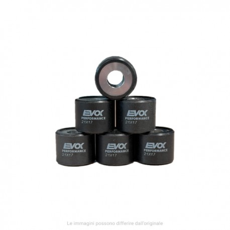 KIT RULLI VARIATORE POLINI D.21X17 GR.9,5