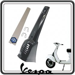 NASELLO CALANDRA MUSETTO COPRISTERZO NERO PER VESPA 50 90 125 PRIMAVERA ET3 SPECIAL ELESTART I° SERIE