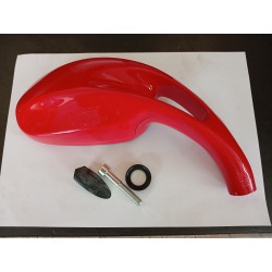 SPECCHIO RETROVISORE DX ROSSO CORSA MALAGUTI PHANTOM F12 F15 FIREFOX