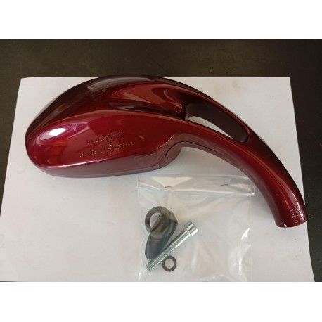 SPECCHIO RETROVISORE DX ROSSO MAGENTA MALAGUTI F12 F15