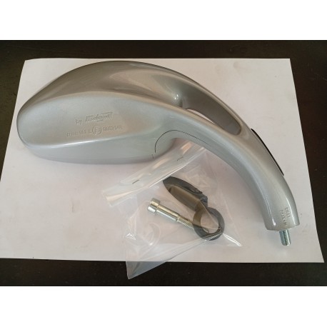 SPECCHIO RETROVISORE DX ARGENTO LUCIDO MALAGUTI F12 F15