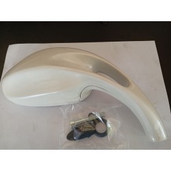 SPECCHIO RETROVISORE DX BIANCO PERLA MALAGUTI F12