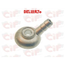 PIPETTA DI RACCORDO TRA TUBO BENZINA E CARBURATORE DELL'ORTO VESPA E APE SHBC 18 A / B / C SHBC 19.19 B / D