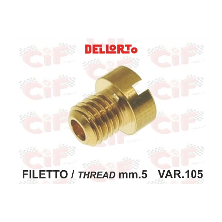 GETTO DELL'ORTO PICCOLO MISURA 105