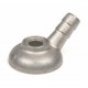 PIPETTA DI RACCORDO TRA TUBO BENZINA E CARBURATORE DELL'ORTO VESPA E APE SHBC 18 A / B / C SHBC 19.19 B / D