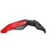 PARAFANGO UNIVERSALE ANTERIORE SUPER MOTARD (2 PEZZI) NERO/ROSSO