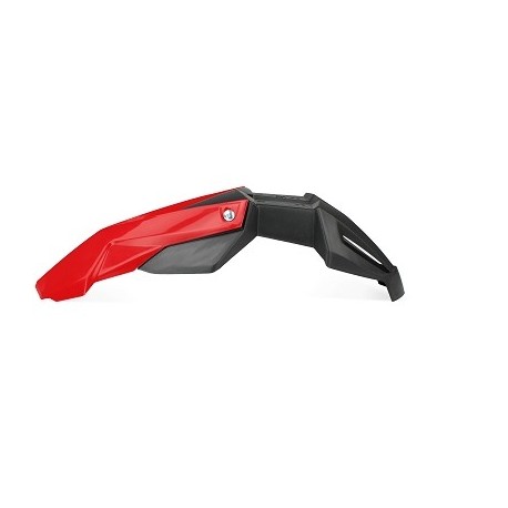 PARAFANGO UNIVERSALE ANTERIORE SUPER MOTARD (2 PEZZI) NERO/ROSSO
