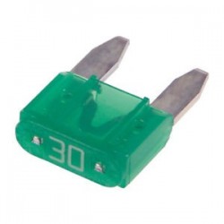 FUSIBILE A LAMA FUSE BLADE TIPO NORMALE 30 AMP VERDE 