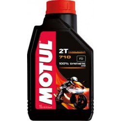 OLIO MOTUL 710 100% SINTETICO 2 TEMPI FLACONE 1 LITRO