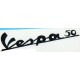 ADESIVO SCRITTA VESPA NERO 50 90 125 180 200 ORIGINALE PIAGGIO