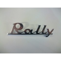 SCRITTA"RALLY" ALLUMINIO