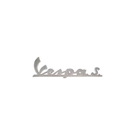 TARGHETTA "VESPA S" ALLUMINIO