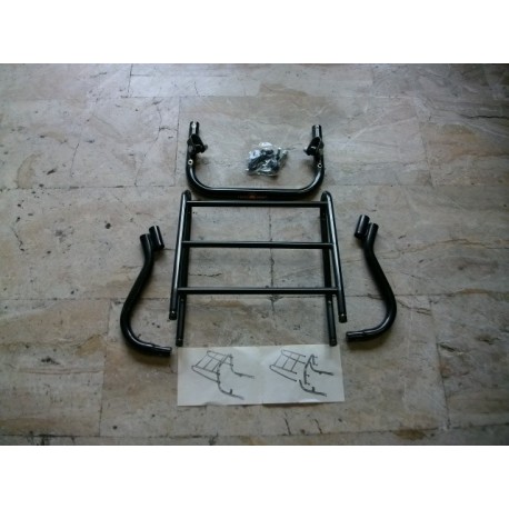 PORTAPACCHI POSTERIORE"KAPPA"CROMATO NERO YAMAHA RD 350 LC