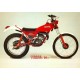 CORNICE FARO ANTERIORE ROSSA FANTIC MOTOR TRIAL 50 TX 330 1979