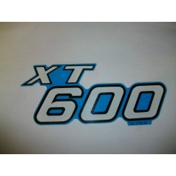 ADESIVO DECALCO FIANCHETTO YAMAHA XT600Z TENERE' COLORE BLU