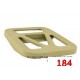PIASTRA PORTAPACCHI PER CUSCINO SELLA PER VESPA 125 VNB1-5T 150 VBA1-2T GL 