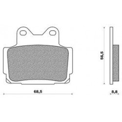 PASTIGLIE FRENO YAMAHA RD 500/XJ 600 DIVERSION
