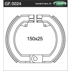 GANASCE FRENO ANTERIORI VESPA SPRINT VELOCE VLB1T 160 GS 180 SS 200 RALLY