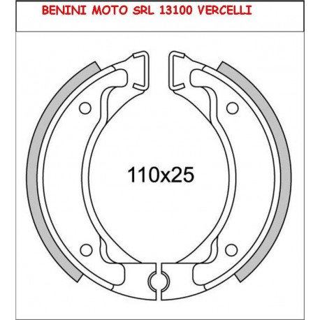 GANASCE FRENO ANTERIORI/POSTERIORI MBO BOOSTER 50 YAMAHA BW'S 50