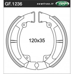 GANASCE FRENO POSTERIORE KAWASAKI KL 250 KLR 250