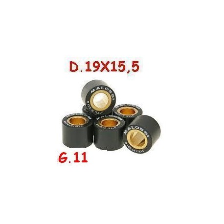 KIT RULLI MALOSSI D.19X15,5 GRAMMI 11