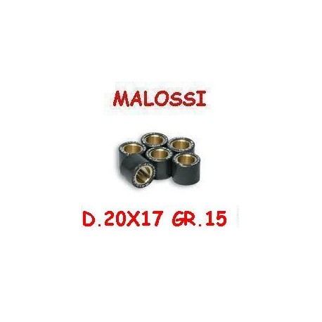KIT RULLI MALOSSI D.20X17 GRAMMI 15