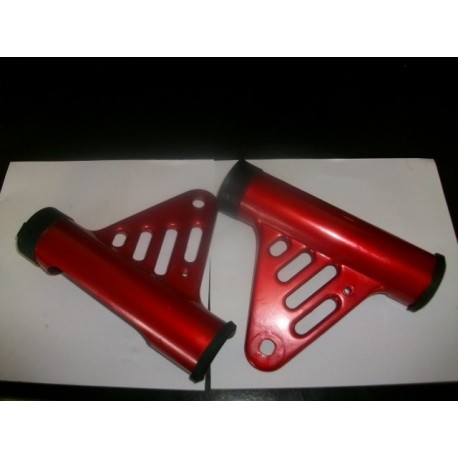 COPPIA STAFFE ROSSO MET. FANALE ANTERIORE CAGIVA SST 125 ALETTA ELECTRA