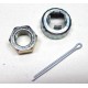 KIT DADO SCODELLINO E COPIGLIA PER RUOTA POSTERIORE PIAGGIO-GILERA 50CC