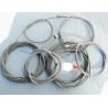 SERIE CAVI (8 PZ) GRIGI PER TRASMISSIONI VESPA 125 150 160 180 200 VNB VNA VBB VBA SPRINT RALLY TS GTR SPRINT VELOCE GL GS