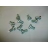 10 VITI FISSAGGIO COPRIVENTOLA CHIOCCIOLA PER VESPA 6 X 10